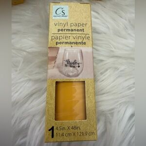 🧡10/$10 Yellow Vinyl Paper